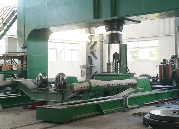 Hfree dies hydraulic PLC control dished end flanging machine 70(圖1)